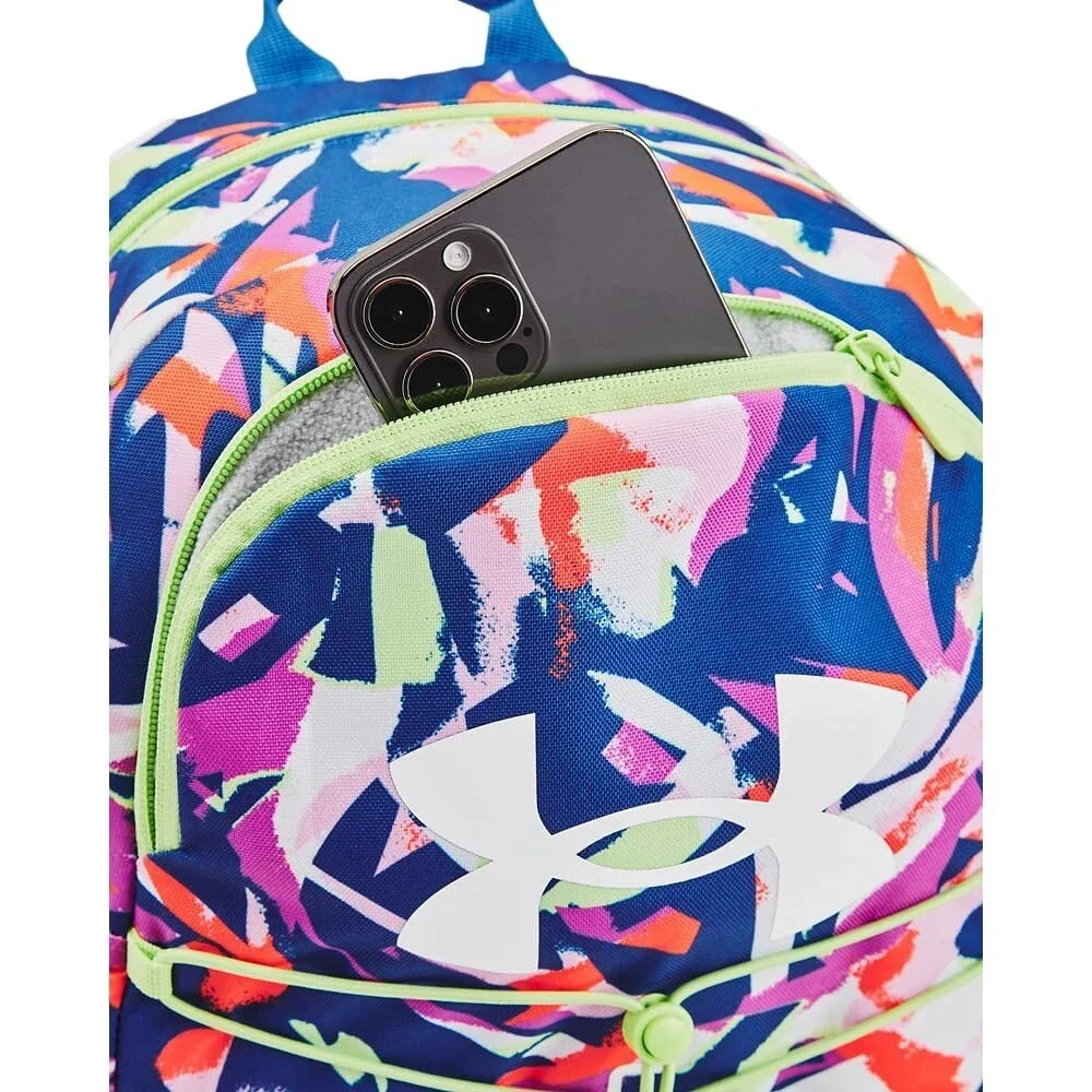 Under Armour Hustle Sport 6.0 Backpack Unisex Tech Blue Shoulder Strap JAX2131